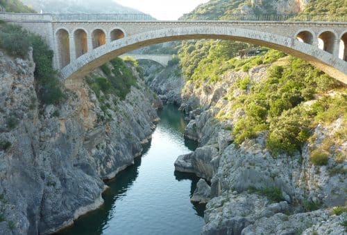Sortie scolaires dans l'Hérault pont du diable