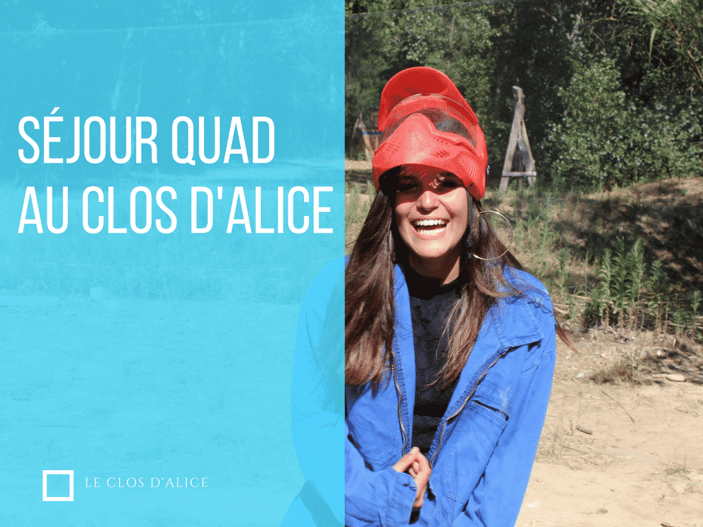 Séjour quad pour ados au Clos d'Alice