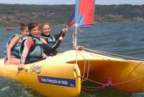 Activité bateau Clos d'Alice au Salagou
