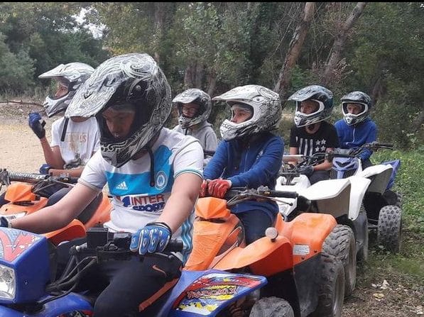 groupe quad colonie de vacances du Pouget