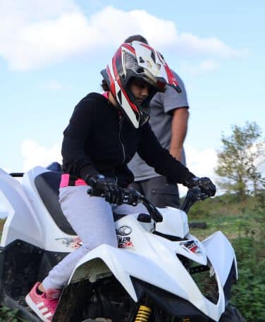 Prise en main du quad séjour 10-13 ans Hérault