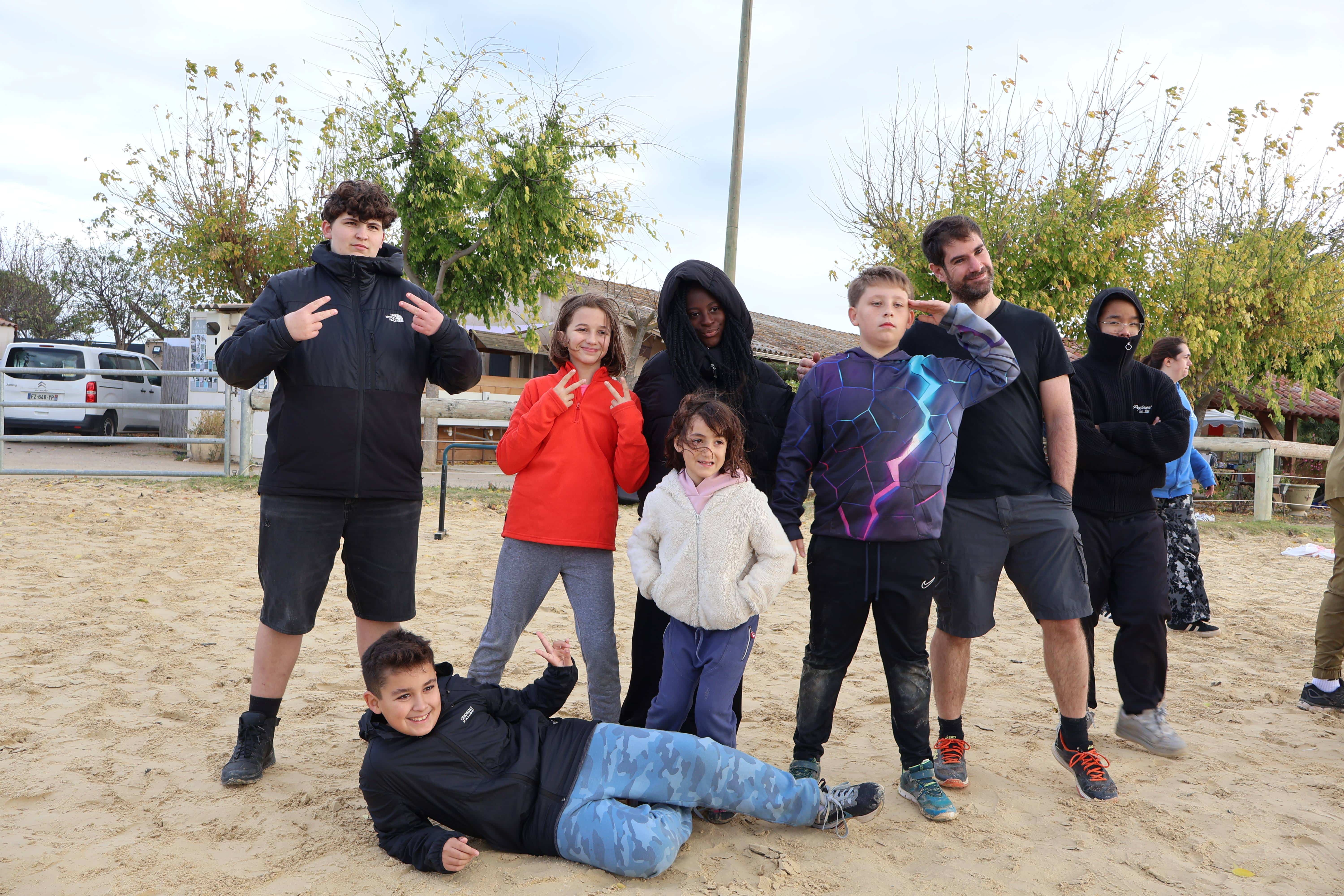 photo d'enfants souriant